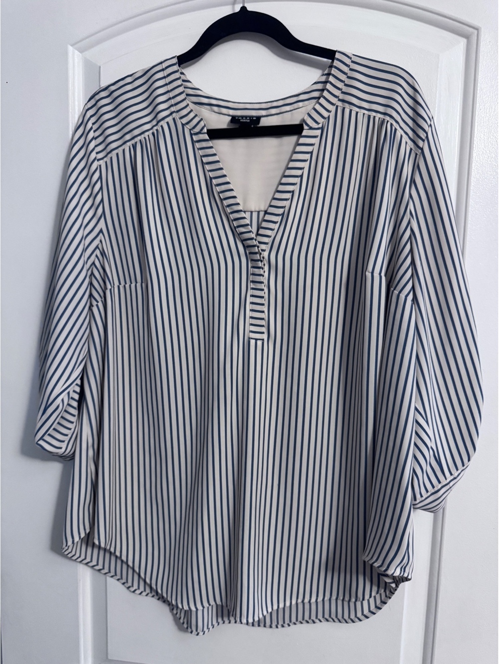 Torrid Harper 2 striped blouse